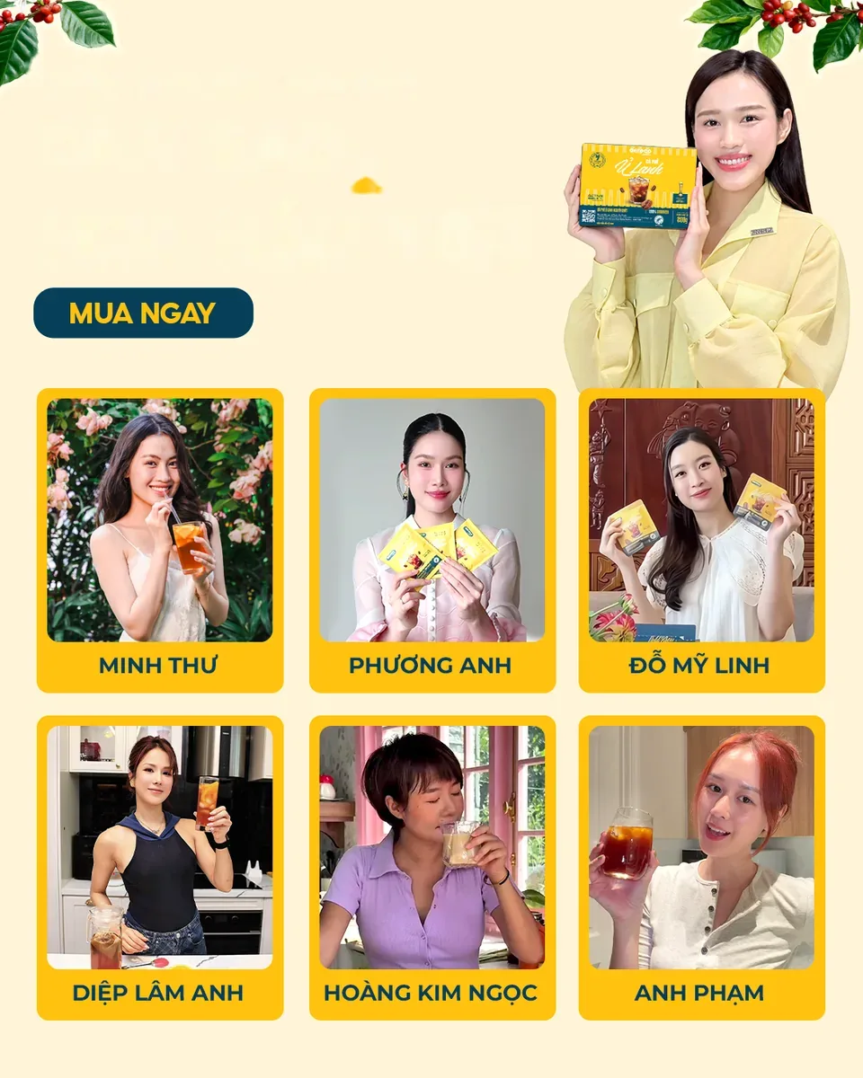 Thức uống yêu thích của dàn sao và hoa hậu Việt: Minh Thư, Phương Anh, Đỗ Mỹ Linh, Diệp Lâm Anh, Hoàng Kim Ngọc, Anh Phạm